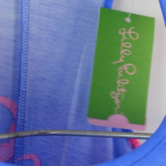 Lilly Pulitzer Melle Dress LAPIS BLUE CROC DRESS - Picture 5 of 8